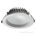 30 W en aluminium en aluminium à cris encastré LED Round Downlight